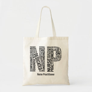 Tote Bag Personnaliser le nom Infirmier Praticien NP