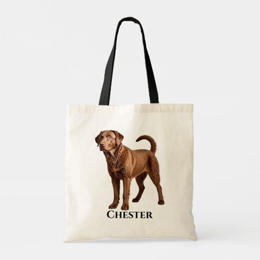 Tote Bag Personnaliser le récupérateur de la baie de Chesap (Dos)