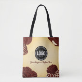 Tote Bag Personnaliser les affaires modernes de chocolat (Devant)