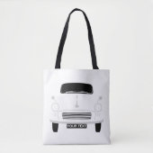 Tote Bag Personnaliser Personnaliser White Morris Mineure P (Devant)