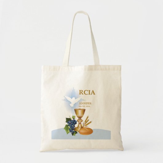 Tote Bag Personnaliser, RCIA Félicite le sacrement catholiq (Devant)