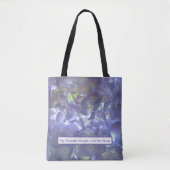 Tote Bag Personnalisez les Hydrangées de lavande à fleurs v (Devant)