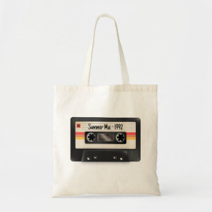 Tote Bag Personnalisez votre propre étiquette de mixtape