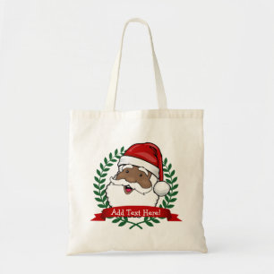 Tote Bag Personnalité de Jolly Ethnic Père Noël