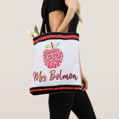 Tote Bag Personnalité du cadeau de l'enseignant (De près)