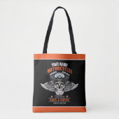 Tote Bag Personnalized Biker Flying (Devant)