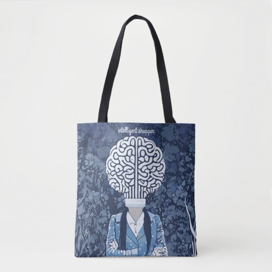 Tote Bag Personne de cerveau (Devant)