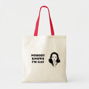 Tote Bag PERSONNE NE SAIT que je suis GAI