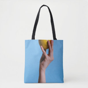 Tote Bag Personne tenant du citron