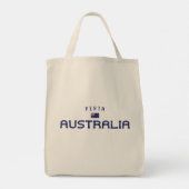 Tote Bag Perth Australie en détresse (Dos)