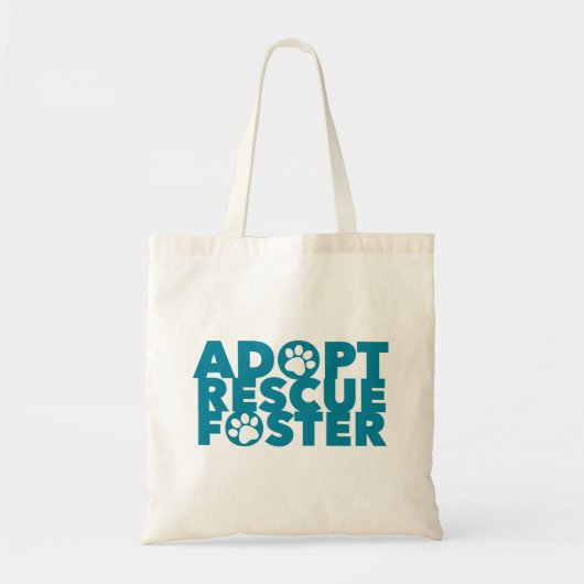 Tote Bag Pet Adopter Secourt Foster (Devant)