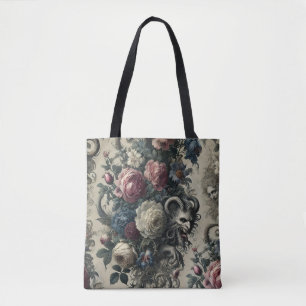 Tote Bag Pétales de Décadence - gothique baroque