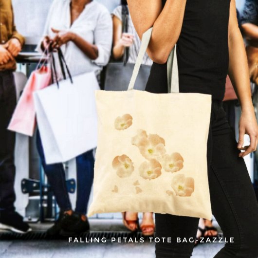 Tote Bag Pétales en chute