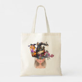 Tote Bag Pétales gothiques (Dos)