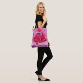 Tote Bag Pétales roses (Sur le modèle)