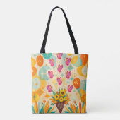 Tote Bag Petalflight du milieu du siècle (Dos)