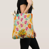 Tote Bag Petalflight du milieu du siècle (De près)