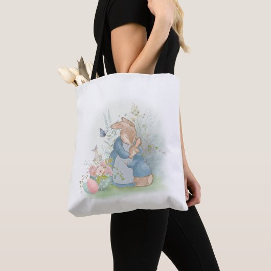 Tote Bag Peter Rabbit de Pâques (De près)