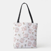 Tote Bag Petit Agneau Blanc (Dos)