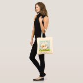 Tote Bag Petit Agneau Cutest (Devant (modèle))