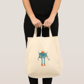 Tote Bag Petit Alien Pi (Devant (produit))