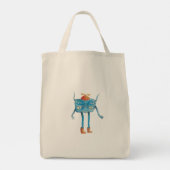 Tote Bag Petit Alien Pi (Dos)