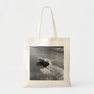 Tote Bag Petit chalutier, port de Cardiff Bay