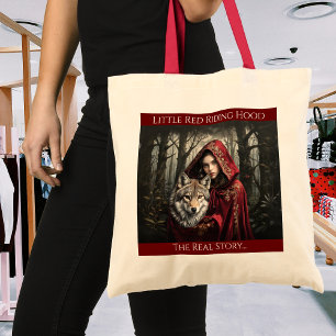 Tote Bag Petit chaperon rouge et loup