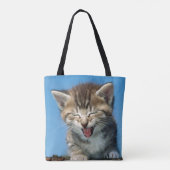 Tote Bag Petit chaton dans un arbre (Dos)