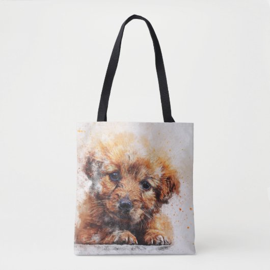 Tote Bag Petit chien (Devant)