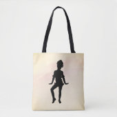 Tote Bag Petit Danseur Cutest Mellow jaune (Devant)
