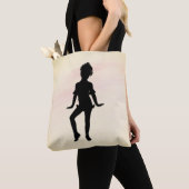Tote Bag Petit Danseur Cutest Mellow jaune (De près)