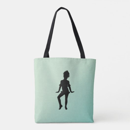 Tote Bag Petit Danseur Vert (Dos)