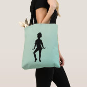 Tote Bag Petit Danseur Vert (De près)