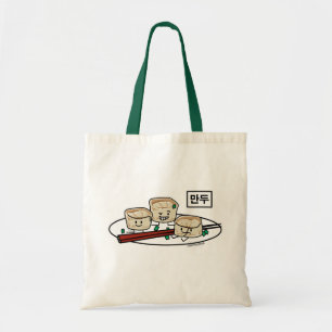 Tote Bag Petit déjeuner coréen le Hangeul de dim sum de