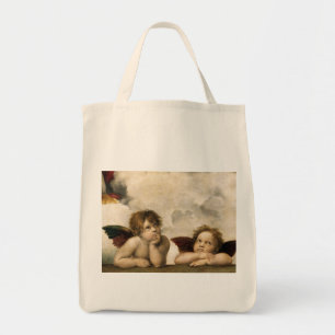 Tote Bag Petit groupe de Sistine Madonna, Raphael