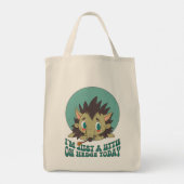 Tote Bag Petit hérisson triste (Dos)