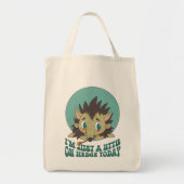 Tote Bag Petit hérisson triste (Devant)