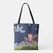 Tote Bag Petit hibou endormi (Dos)