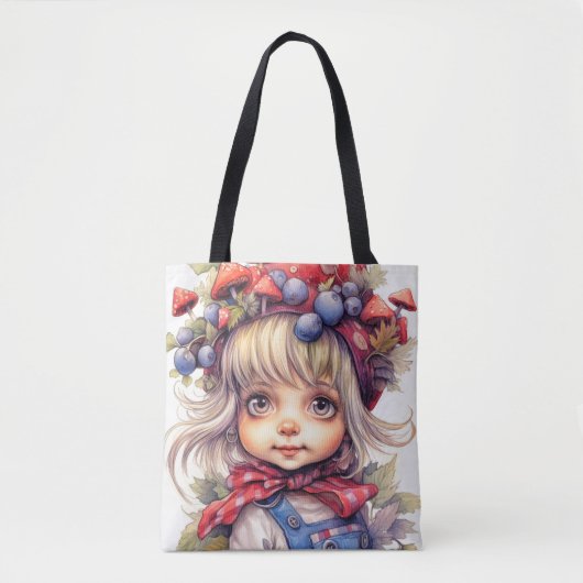 Tote Bag Petit Jardin de campagne Gnome (Devant)