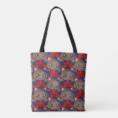 Tote Bag Petit Kitten caché Anniversaire Ribbon Cadeau (Dos)