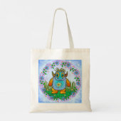 Tote Bag Petit Monstre Bleu (Dos)