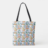 Tote Bag Petit motif mignon de Fox (Dos)