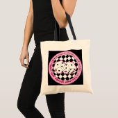 Tote Bag Petit pain de poussins de Bunco avec lui - rose (Devant (produit))
