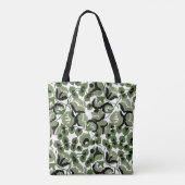 Tote Bag Petit Pois (Olive) Beaux-Arts (Dos)