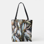 Tote Bag Petit poisson blanc (Dos)