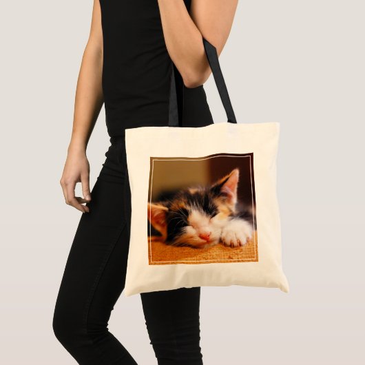 Tote Bag Petit sommeil de Kitty (Devant (produit))