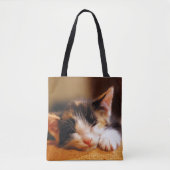 Tote Bag Petit sommeil de Kitty (Devant)