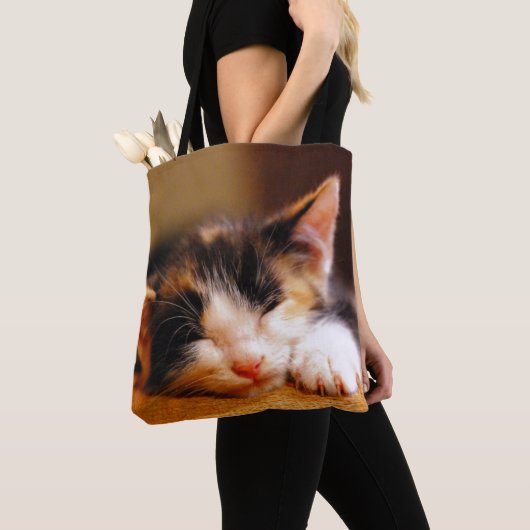 Tote Bag Petit sommeil de Kitty (De près)