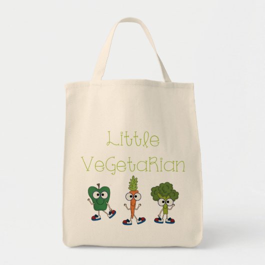 Tote Bag Petit végétarien (Devant)